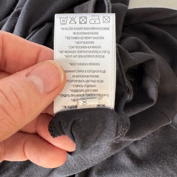 Lole Women's Lightweight Stretch Tank Top Dress V-Neck Flared Hem Black‎ Medium - Picture 8 of 14